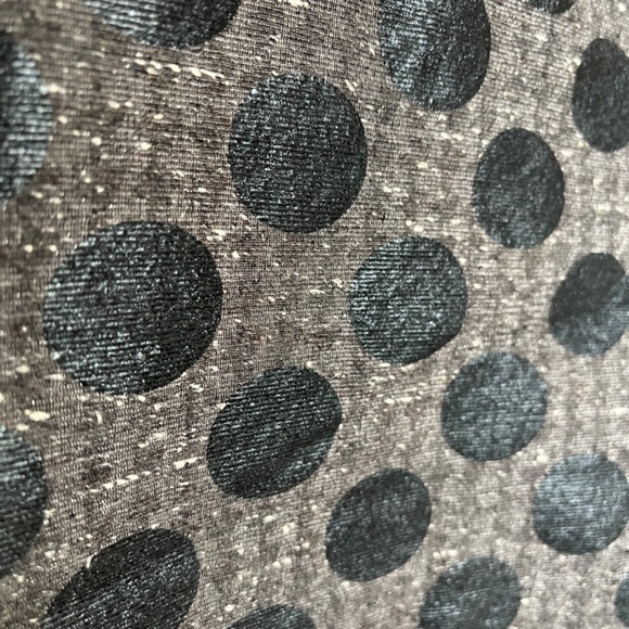 Armani Exchange Tweed A-line Coated Wool Blend Polka dot Pleated Gray Skirt - Picture 13 of 13